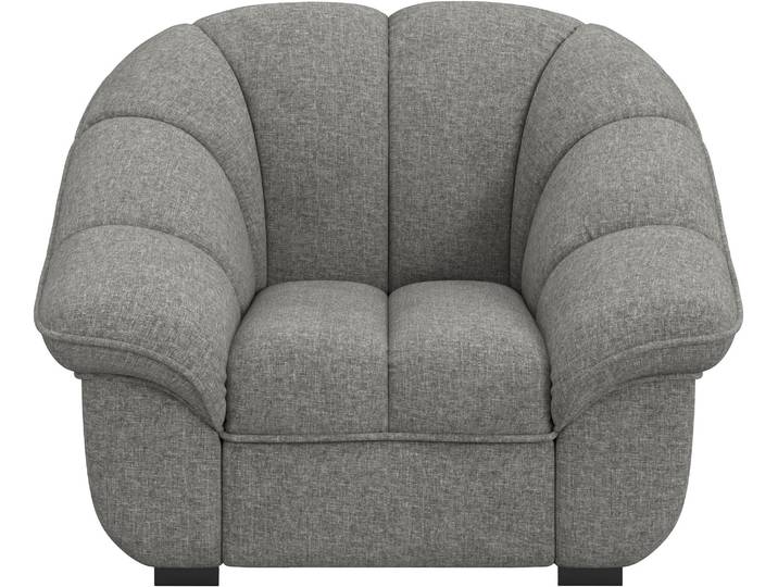 Sessel COTTA Mado, Breite 110 cm , grau, B:110cm H:88cm T:104cm, Sessel, Sessel, verschiedene Sofas individuell kombinierbar