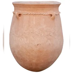 BISCOTTINI INTERNATIONAL ART TRADING BISCOTTINI Terrakotta-vase aus der sahara-wüste 50x60x80 cm