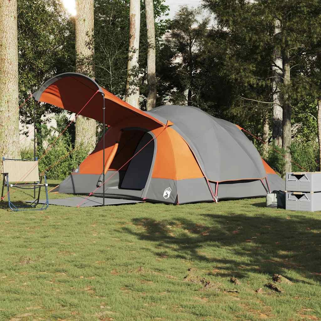 Familienzelt - Zelt für Familien - Campingzelt - Außenzelt - Zelt mit Vordach - Wasserdichtes Polyester mit PolyurethanBeschichtung