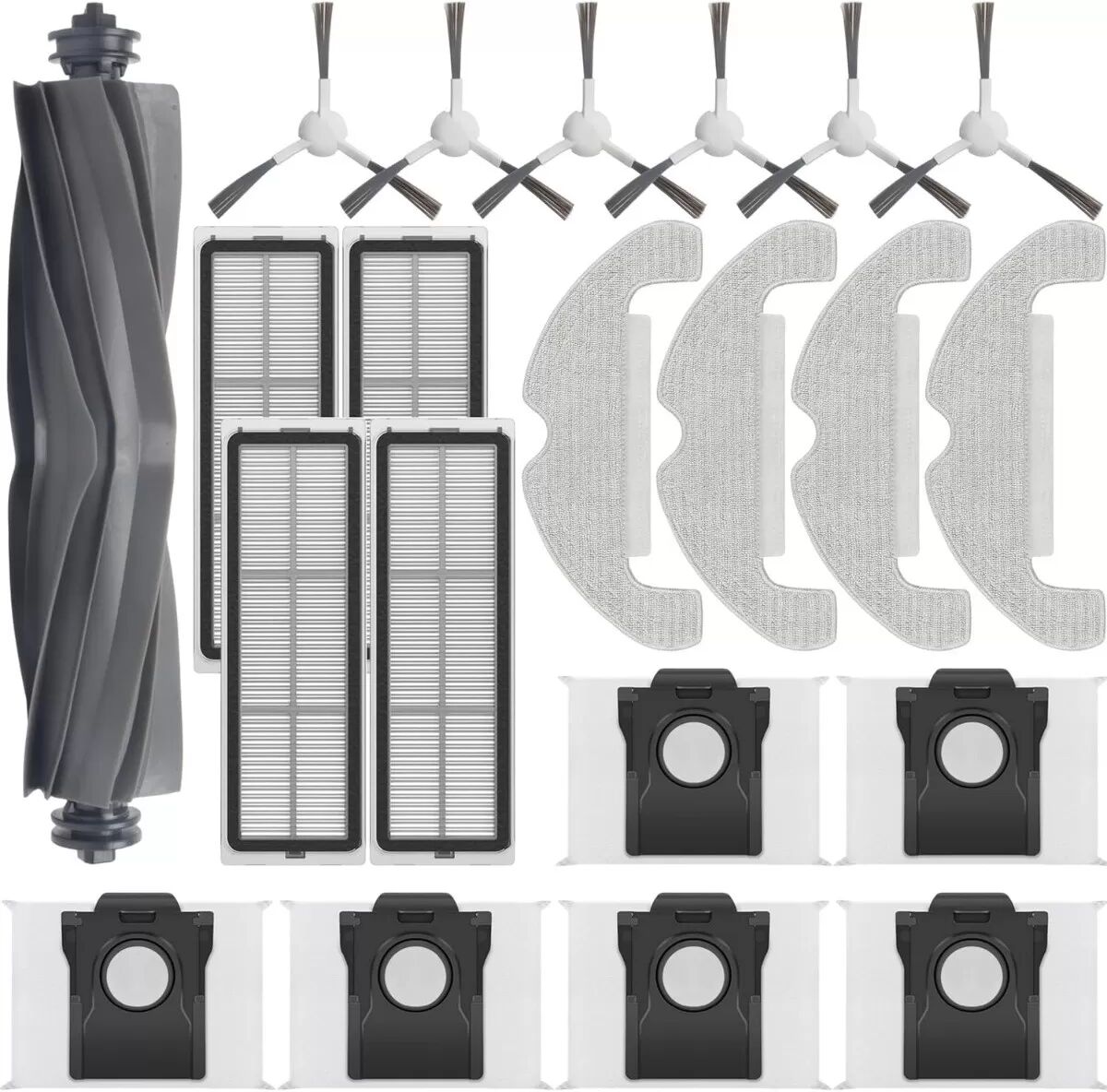 INF 21-teiliges Ersatzzubehör-Set kompatibel mit Dreame D10 Plus Gen 2 Saugroboter