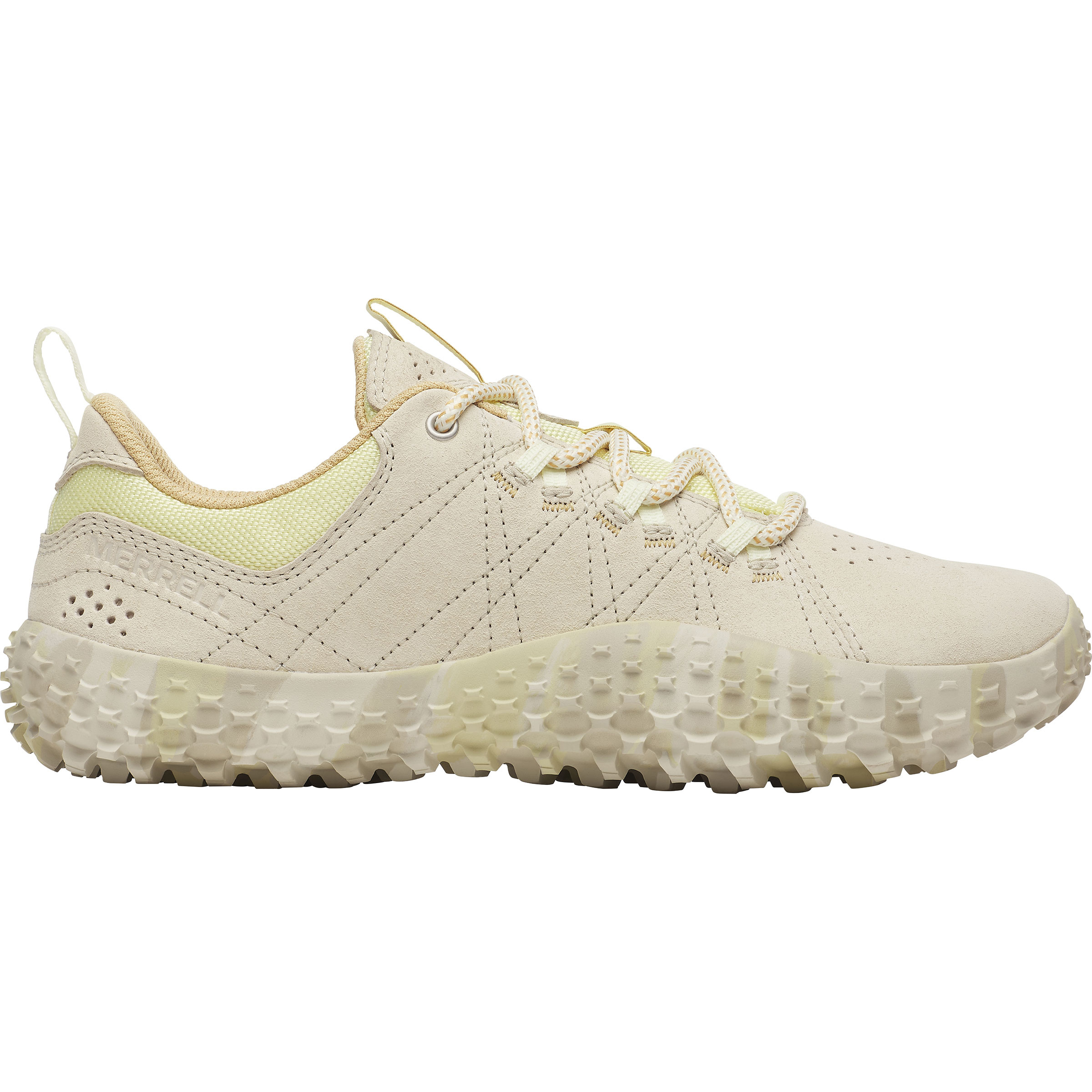 Merrell Wrapt Damen Barfußschuhe beige Größe 37 Lifestyle Atmungsaktiv
