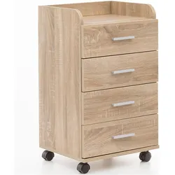 FineBuy, Rollcontainer, Rollcontainer (33 x 40 x 71 cm)