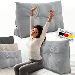 Aktivshop, Kopfkissen, Bett- und Rückenstützkissen (90 x 20 cm)