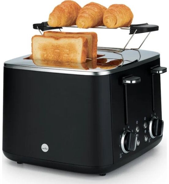 Wilfa To4b-1600 Family Brødrister, Sort