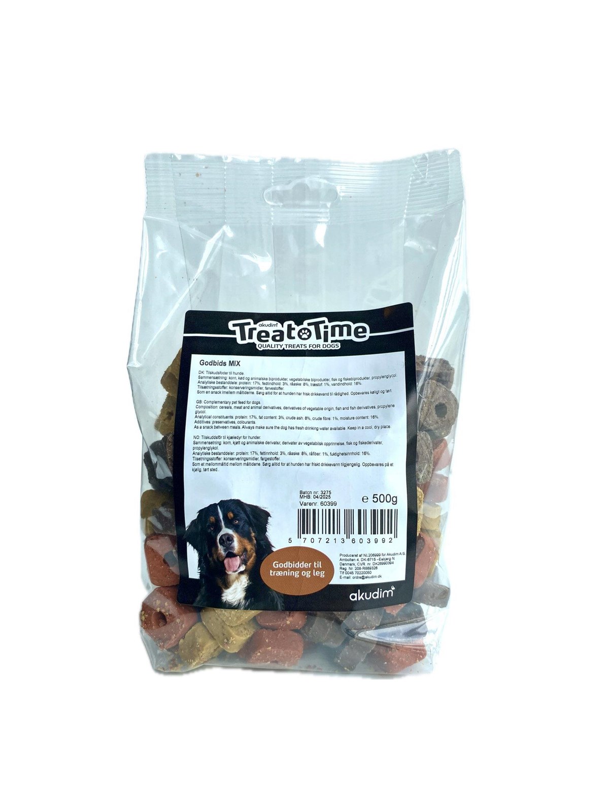 Treat Time Soft-Snack Godbid 500 g. MIX EU