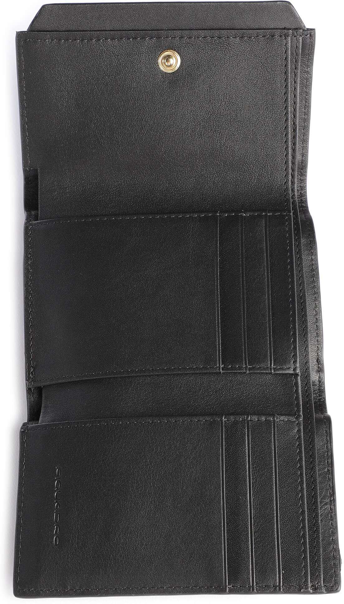 Piquadro Circle Geldbörse, schwarz