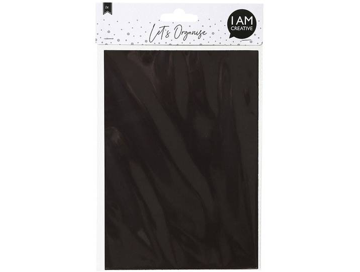 Folie I am creative - Farbe: Schwarz