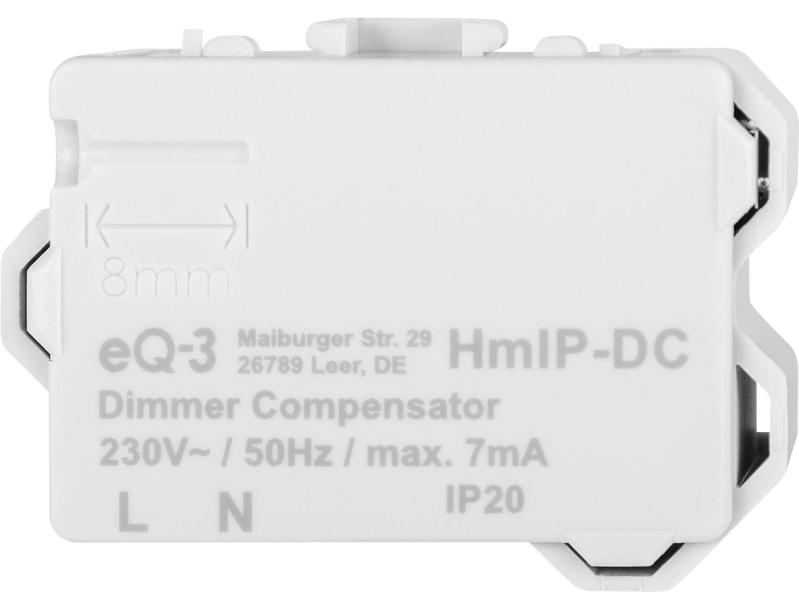Homematic slimme huis dimmerschakelaar met compensatie HmIP-DC
