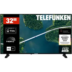 Telefunken XH32TP900S Fernseher 32 Zoll Smart TV powered by TiVo HD, HDR TV, HD+ 6 Monate (2026)