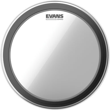 Evans "16" EMAD Clear Bass Drum"