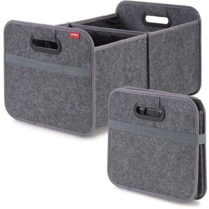 achilles Auto-Organizer AD326 Filz, für Kofferraum, 50 x 32 x 27 cm, mit 2 Fächern, faltbar