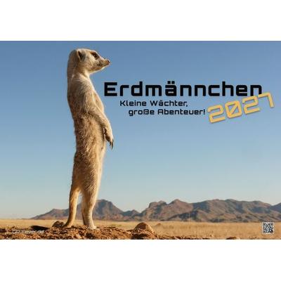 Erdmännchen – Kleine Wächter, große Abenteuer! - 2027 - Kalender DIN A2