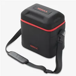 Anker Nebula Wasserdicht und Stossfest, mit Tragegurt und Handschlaufe Cosmos Laser Carry Case (Tragetasche), Beamer Zubehör, Schwarz, Rot