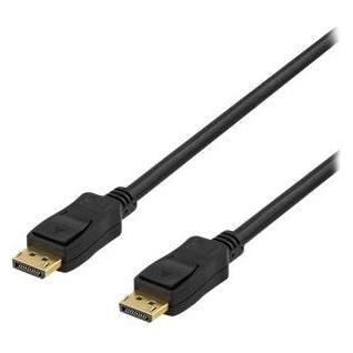 Deltaco Kabel DisplayPort, 20 Pins ha - ha, 20m, schwarz (20 m) (DP-4200)