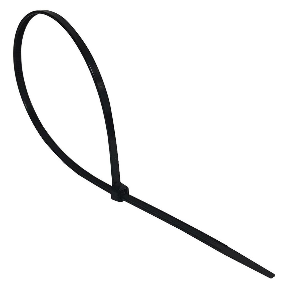 [n]fibrecare Kabelbinder aus Nylon CELO Schwarz 7,6 mm x 75 cm (50 Stück) (Kunststoffkabelbinder, 750 mm, 50 Stk.) (62782390)