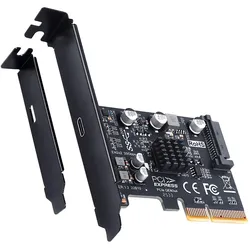 Graugear Erweiterungskarte USB-C 3.2 Gen2x2 PCIe-x4-Karte, Kontrollerkarte