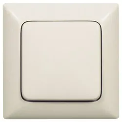Legrand 776110 Wippe Aus/Wechselschalter volle Platte Creo mandelweiß