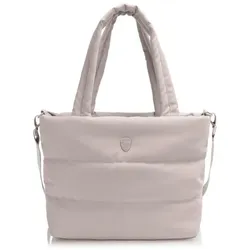 Heys Puffer Shopper Tasche 35 cm Laptopfach  braun