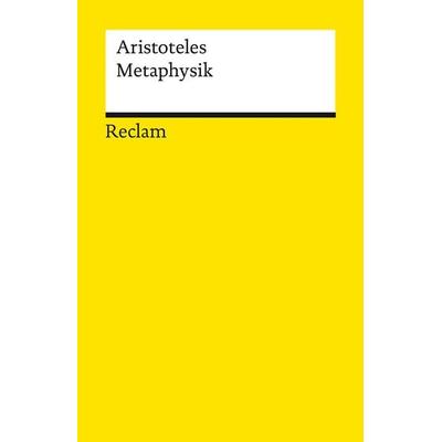 Metaphysik, Taschenbuch von Aristoteles, Reclam, Philipp, 978-3-15-014289-9