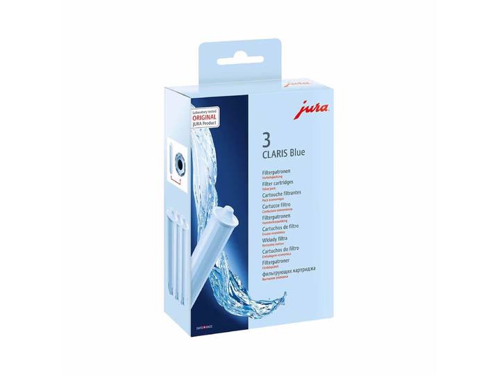 JURA Filterpatrone CLARIS Blue 3er-Set CLARIS Blue Filter (3 Stk) – JURA Pflegeprodukte Haushalt