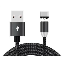 DLH USB-A To Magnetic Usb-C/Usb 2.0 Length 1m Charge And Synchroniza (1 m, USB 2.0), USB Kabel