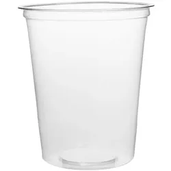 MONOUSO - Plastickschale Kompostierbar PLA Transparent 940ml (50 Stück)