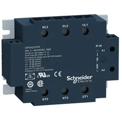 Schneider Electric SSP3A250P7 Halbleiterrelais, 48-530 VAC, 3x 50 A, nullspannungs., E: 180-280 VAC