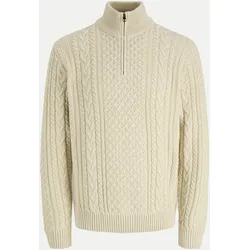 Strickpullover JPRBLUCALLUM Beige XXL