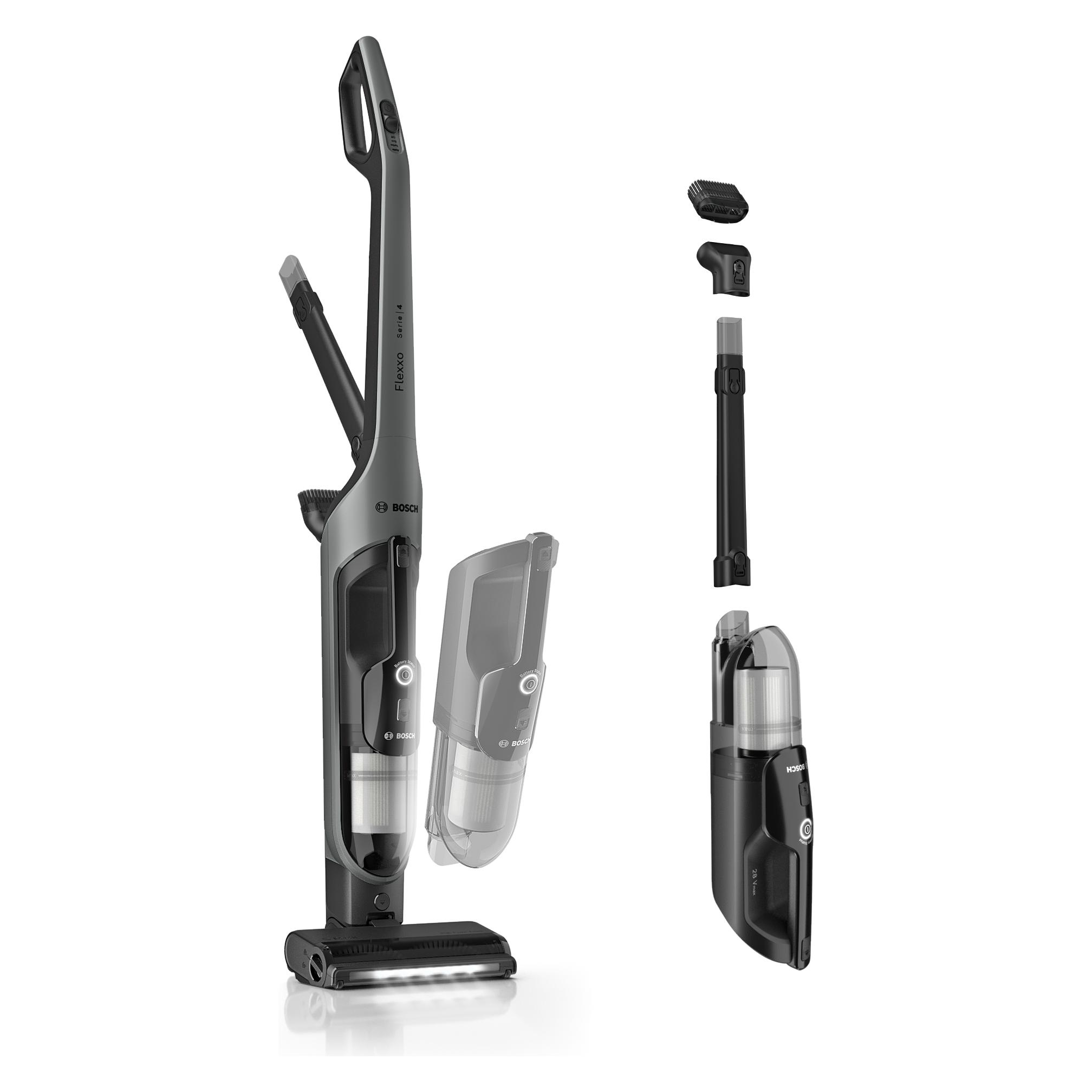 Bosch Hausgeräte Bosch Serie 4, Akku-Staubsauger, Flexxo 28 Vmax, Grau, BHH4GN28, ID BHH4GN28 (BHH4GN28)