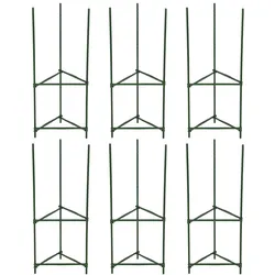 ProGarden, Pflanzen Zubehör, 6er-Set Pflanzenstütze, dreieckig, 78 cm