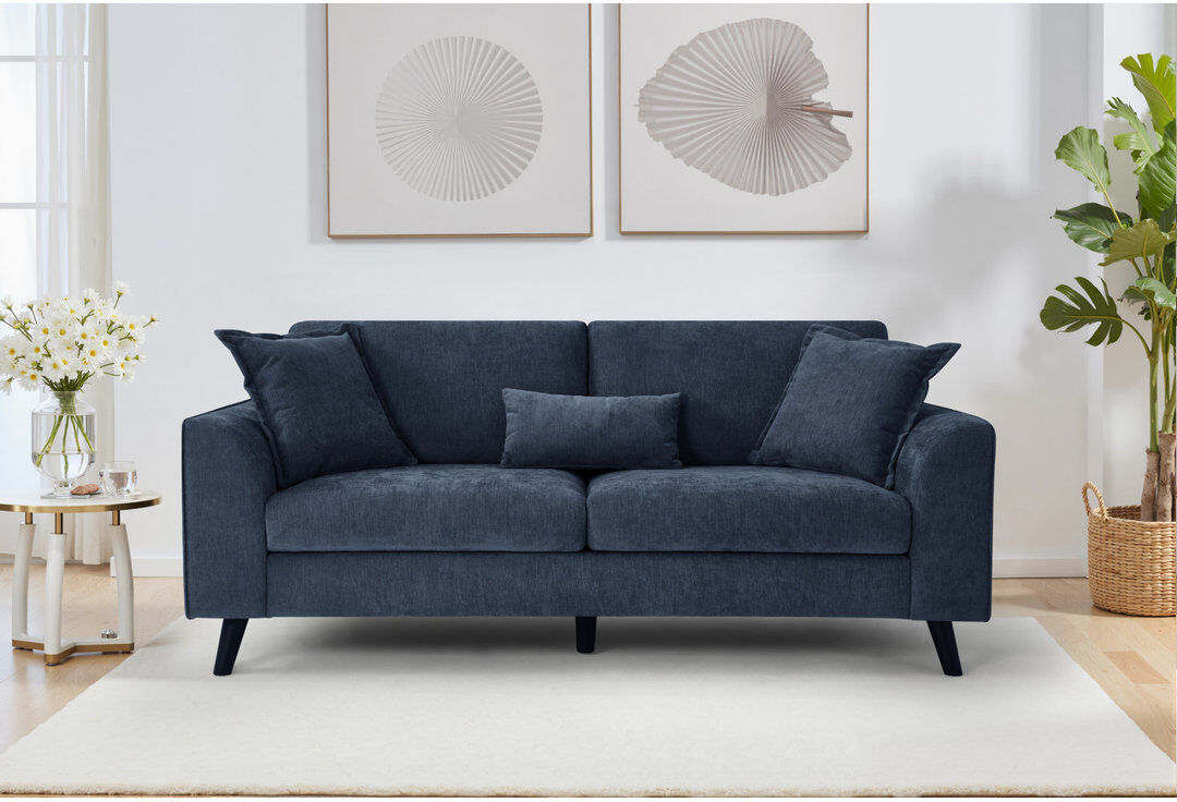 Marlow Home Co. Sofa Navy 2