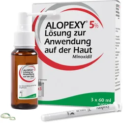 ALOPEXY 5% Lösung 3X60 ml