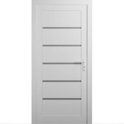 VDOMDOORS Manux 8415 White Silk uPVC Exterior Door