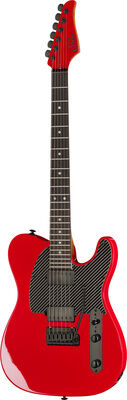 Suhr Andy Wood 10th Anniv T Rosso Rosso Corsa Hochglanz