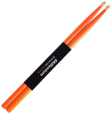 Millenium H5B Hickory Sticks Neon Orange orange néon
