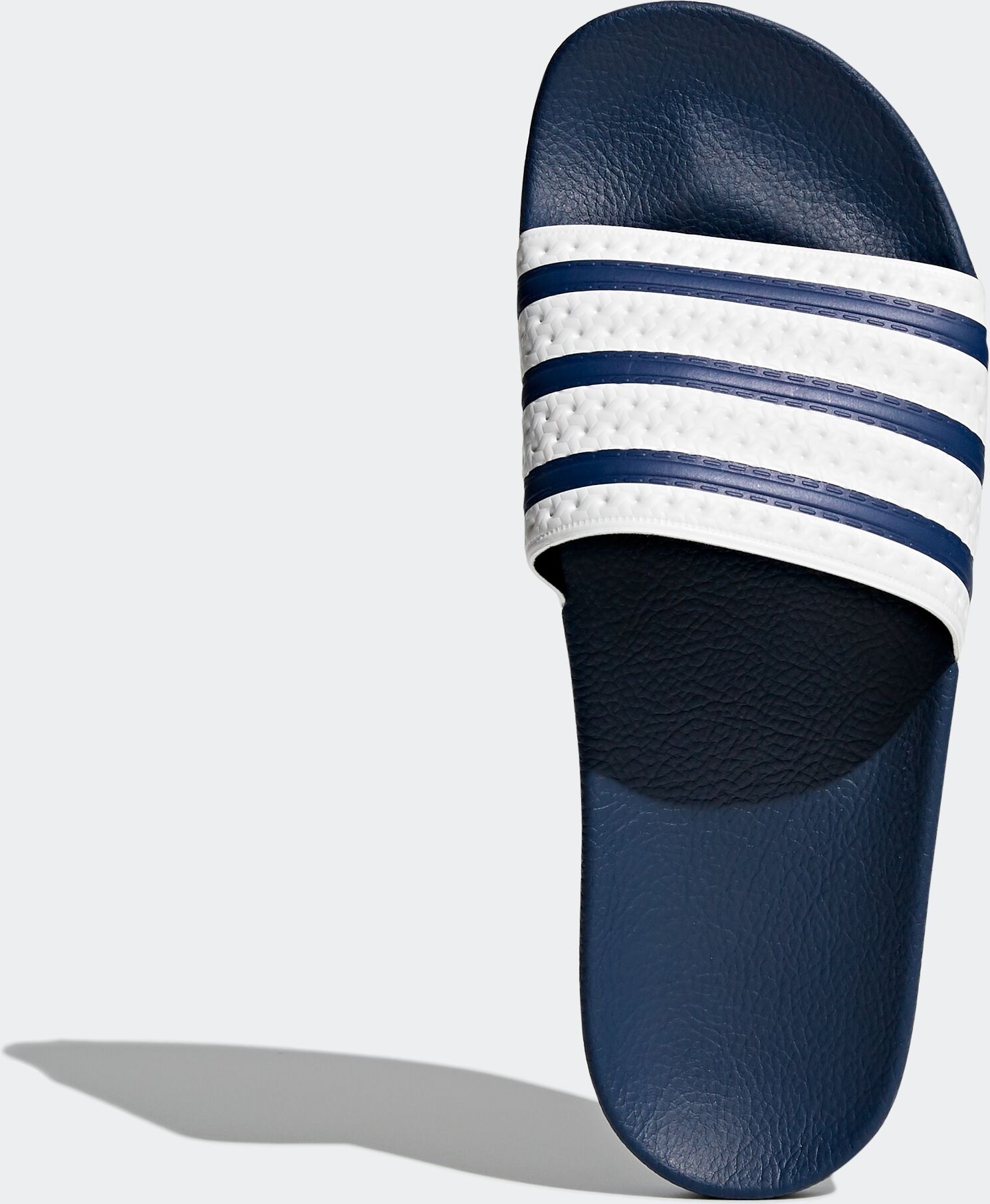 Badesandale ADIDAS ORIGINALS "ADILETTE", Damen, Gr. 44,5, blau (adiblau, weiß, adiblau), Synthetik, Schuhe Badesandale adiblau, weiß, adiblau 44,5