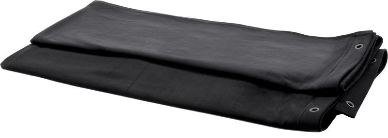 Stairville Curtain 300g/mÂ² 6.0x3.0m Bk nero