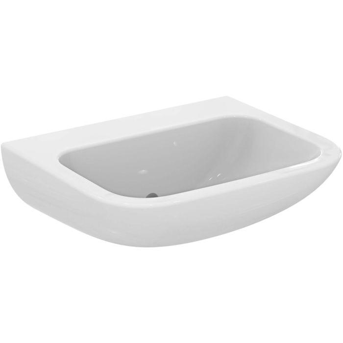 Ideal Standard Contour 21 Handwaschbecken E232701 ohne Hahnloch, ohne Überlauf, 50x40x20cm, weiß