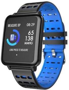 Inspired Deals T2 Smart Fitness Tracker With 1.3 Inch IPS Display IP67 Waterproof Health Monitoring Watch blue