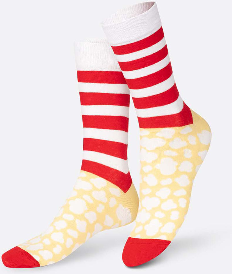 Eat My Socks PopCorn Strumpor