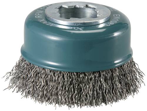 Makita - Drahttopfbürste - für Metall, Farbe, Rost, Schweißkanten