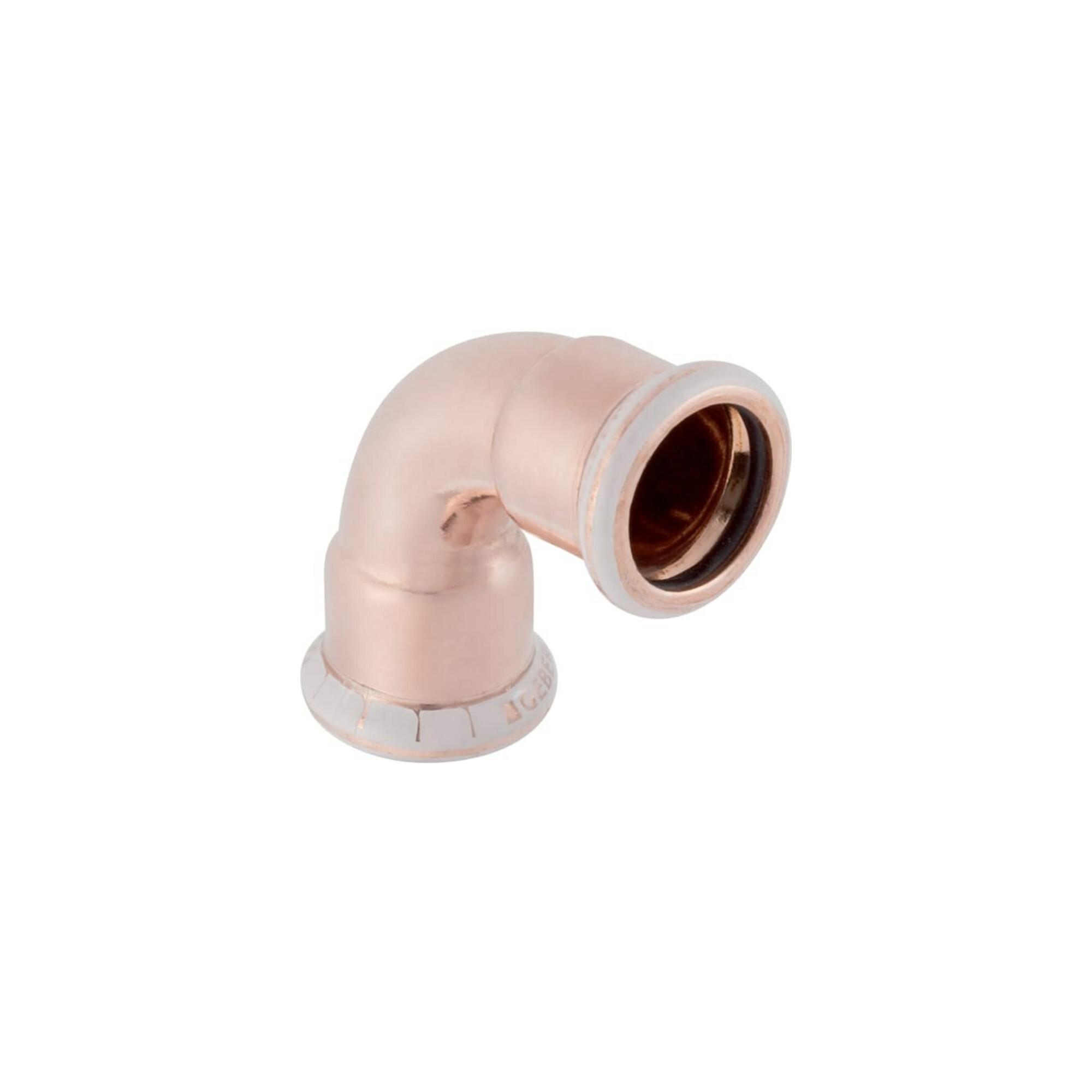 Geberit Bogen Mapress 90Grad, Kupfer, d= 22mm (60104)