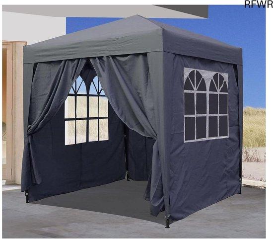 Famanu Partytent - Pop-up Pavillon mit Seitenwänden