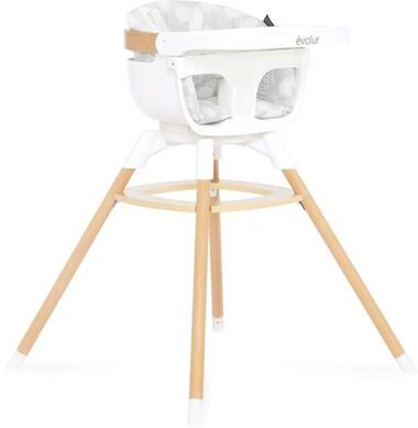 Evolur Ann Beechwood 4-in-1 Highchair