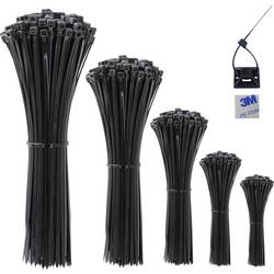 Quadrios 23CA239 23CA239 Kabelbinder 3.6 mm Schwarz UV-stabilisiert 520 St.