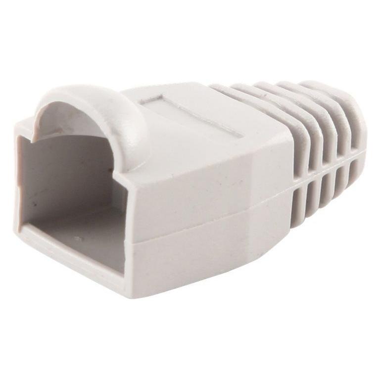 Gembird BT5GY/100 strain relief (boot cap) pilka (100 pieces) (UTP, CAT5, 0.10 m) (BT5GY/100)
