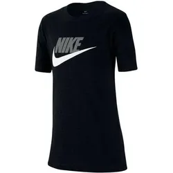 NIKE Kinder T-Shirt Sportswear, Größe M in Schwarz Schwarz