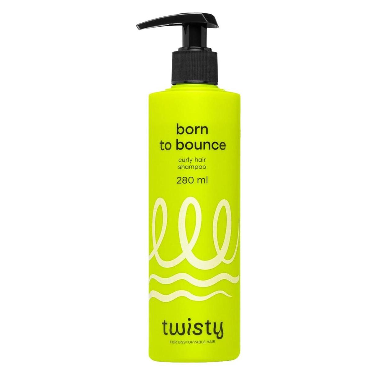 Twisty Born To Bounce Shampoo For Curly Hair 280Ml (Flüssiges Shampoo, 280 ml) (5905054100919)