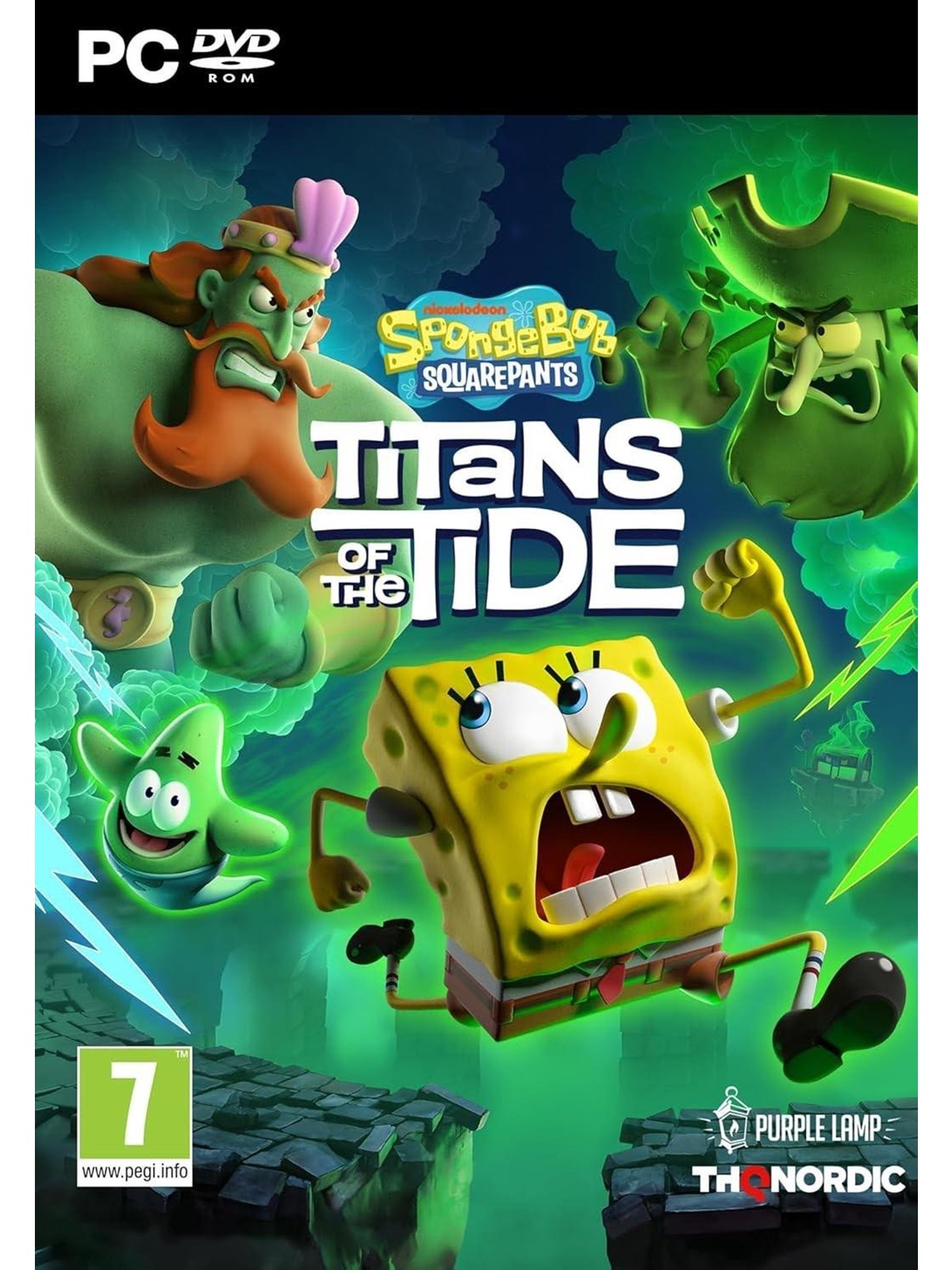 SpongeBob SquarePants: Titans of the Tide - Windows - Plattform - PEGI 7