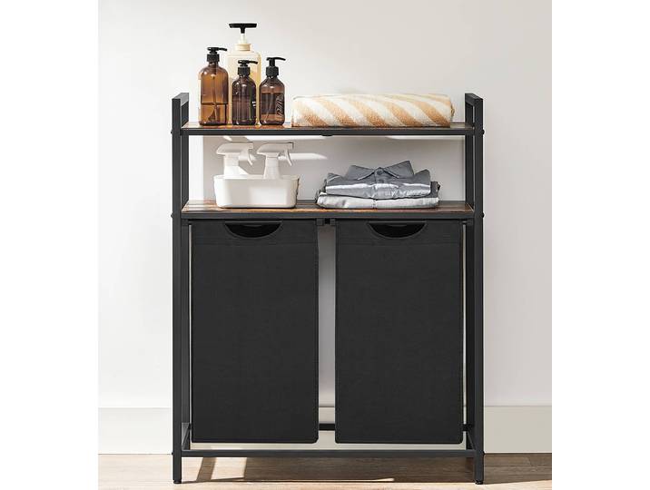 Badregal Leesville 73 x 91 x 33cm Braun